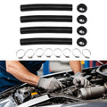 Diesel Heater Ducting Kit 42mm With Flexible Pipes Mushroom Heads