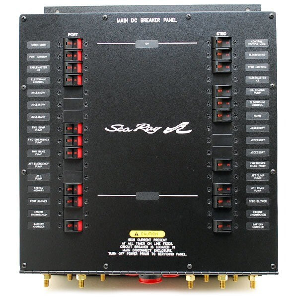 Complete Breaker Panel Sea Ray 12V Main DC by Sea Ray
