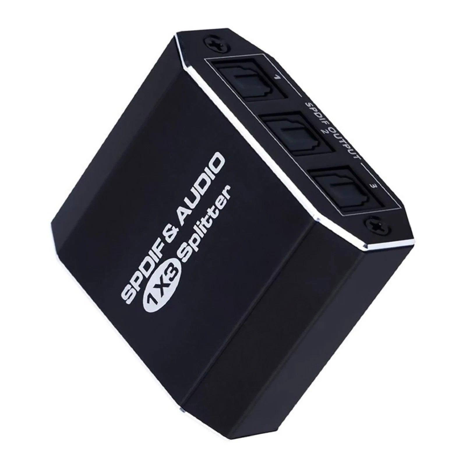 Optical Audio Digital Spdif Toslink Splitter 1input 3 Output For 5.1