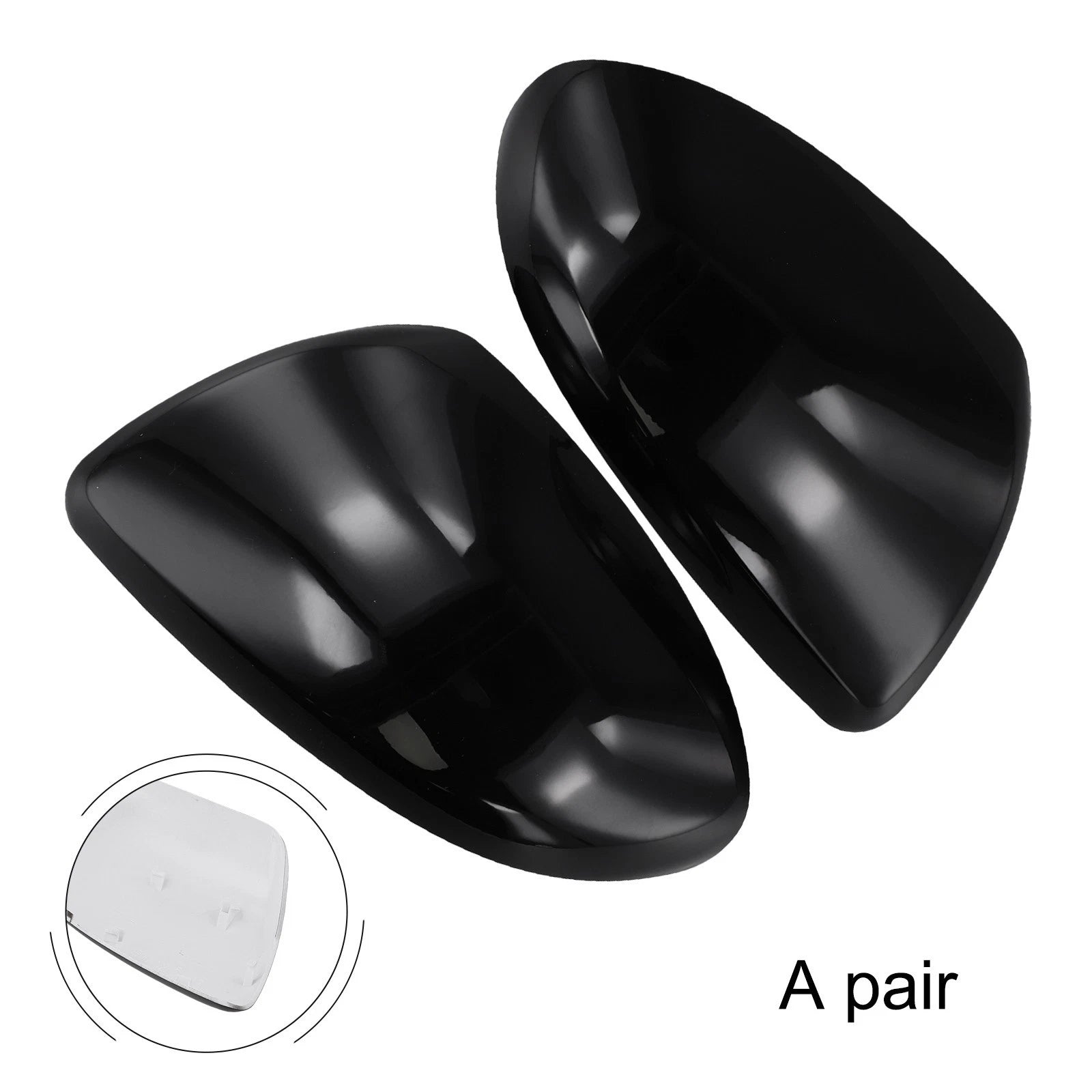 Abs Wing Mirror Cover For Mazda For 2 (2007 2015) Enhances Vehicle