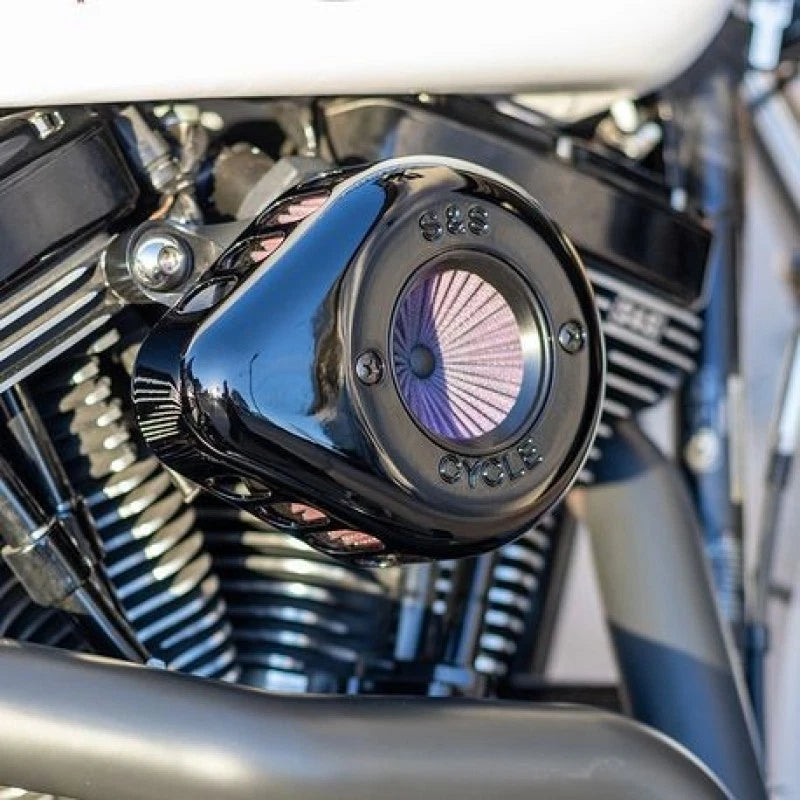 S&s Cycle 01-17 Bt Stealth Air Stinger Kit W/ Gloss Black Teardrop