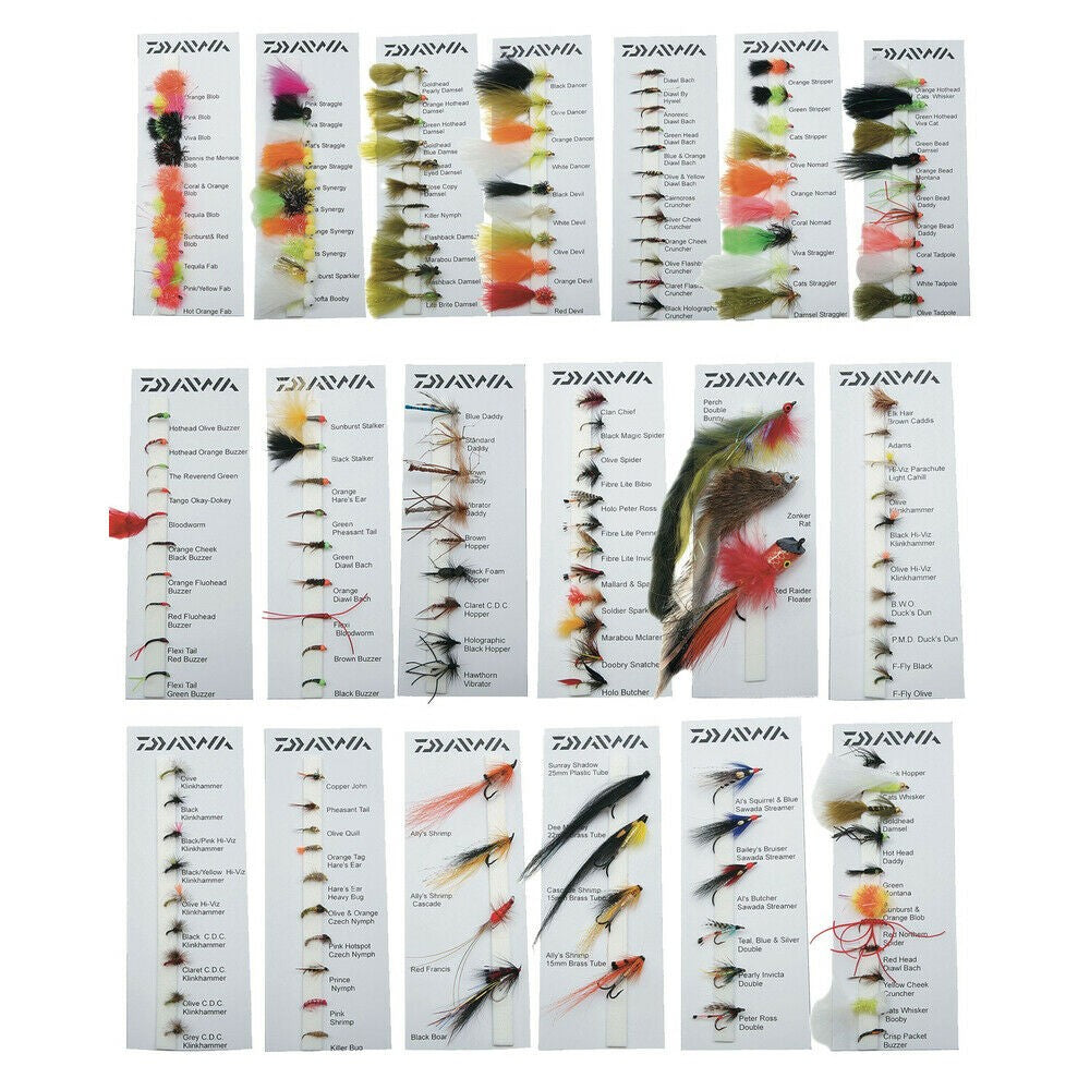 Daiwa Carded Flies Fishing Bait by Daiwa