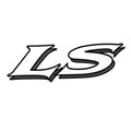 Boat Model Decal LS White Black Sticker by Moomba