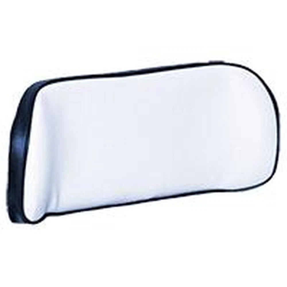 Backrest Curved Vinyl White/black Fits International 656 544 2544 424