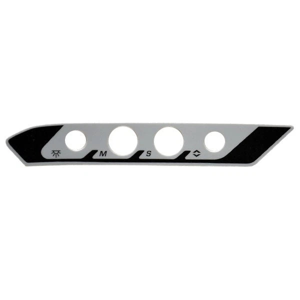 Sea-doo Boat Switch Panel Decal 219903190 | Black / Gray Dash Sticker