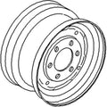 8" X 16" 6 Bolt Front Rim Fits Massey Ferguson 265 275 1100 1105 1130