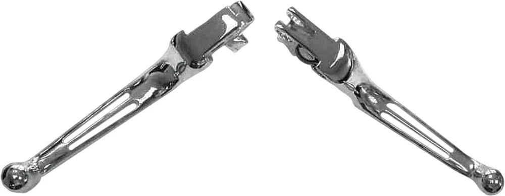 Harddrive Chrome Brake & Clutch Levers For Harley Davidson Big Twin &