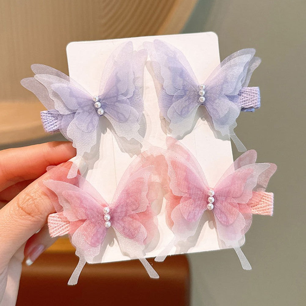 Kids Butterfly Hairpins Accessories