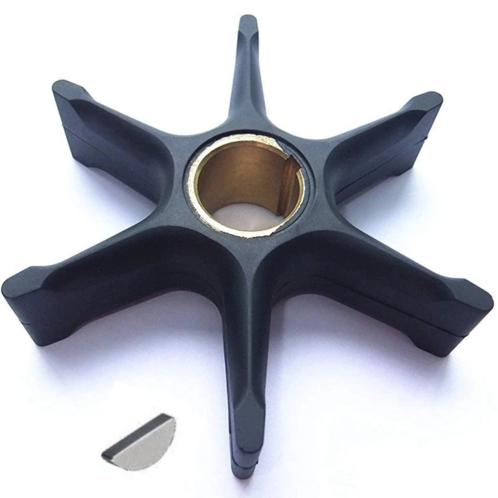 Replaces Johnson Evinrude Water Pump Impeller W/key 18-3086 Replaces