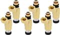 Set Of 6 Fuel Injectors For F200 F225 Yamaha 200hp 225hp 4 Stroke