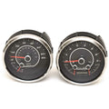 Faria Boat Multifunction Gauge Set Godfrey 4 1/4 Inch Mercury by Faria