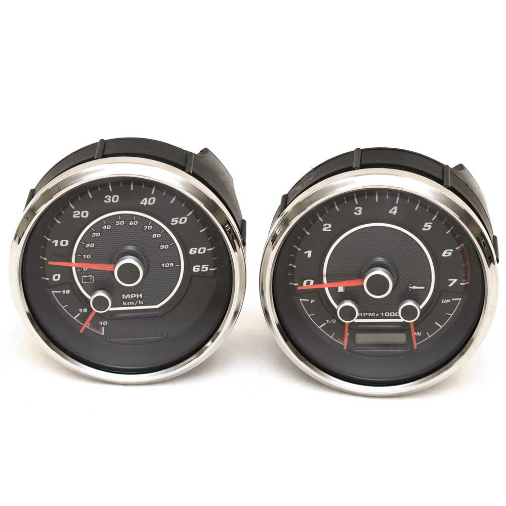 Faria Boat Multifunction Gauge Set Godfrey 4 1/4 Inch Mercury by Faria
