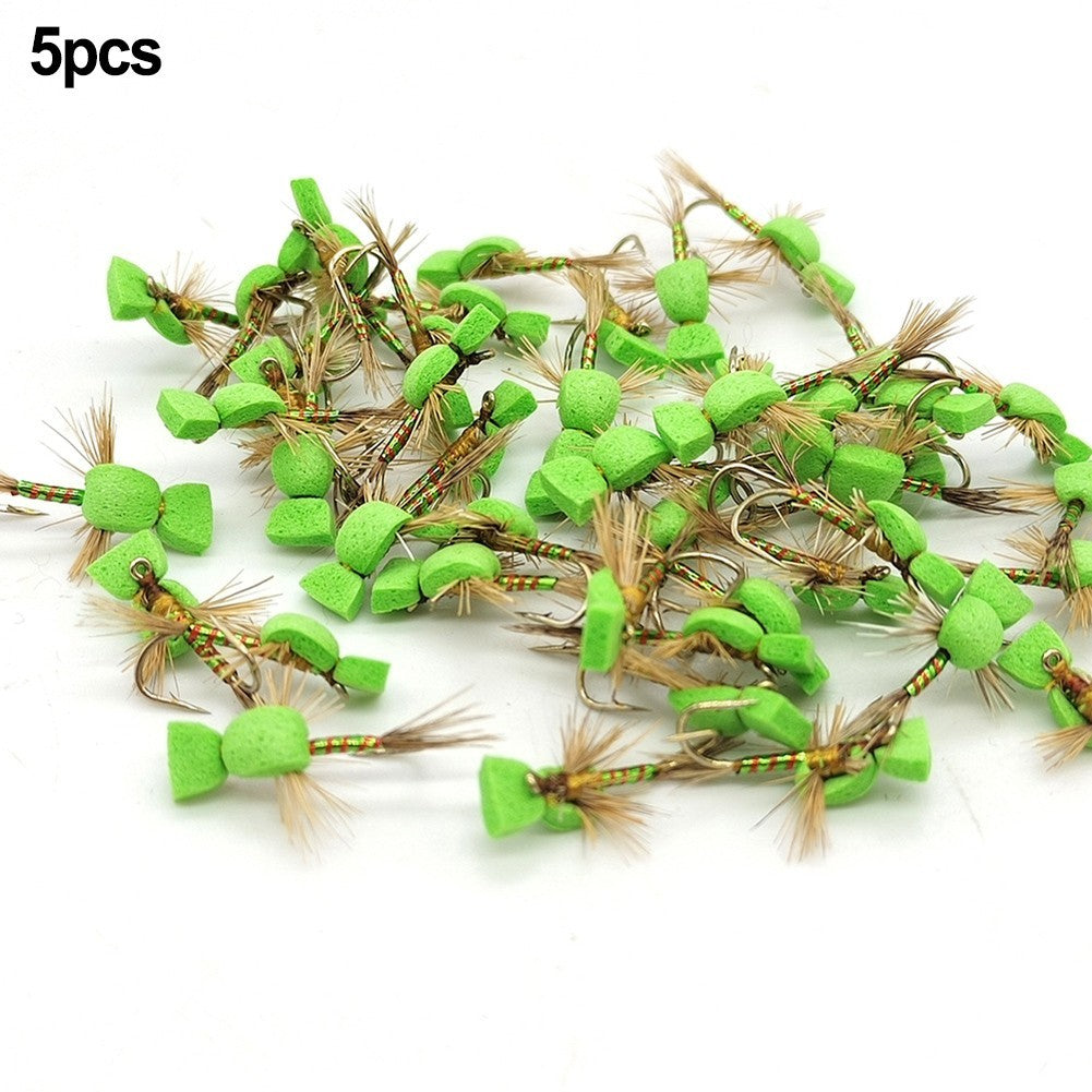 Fly Baits 5pcs Floating Dry Fly Fishing