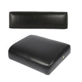 Am1839t Black Seat Back And Bottom Cushions With Wood Base Fits John