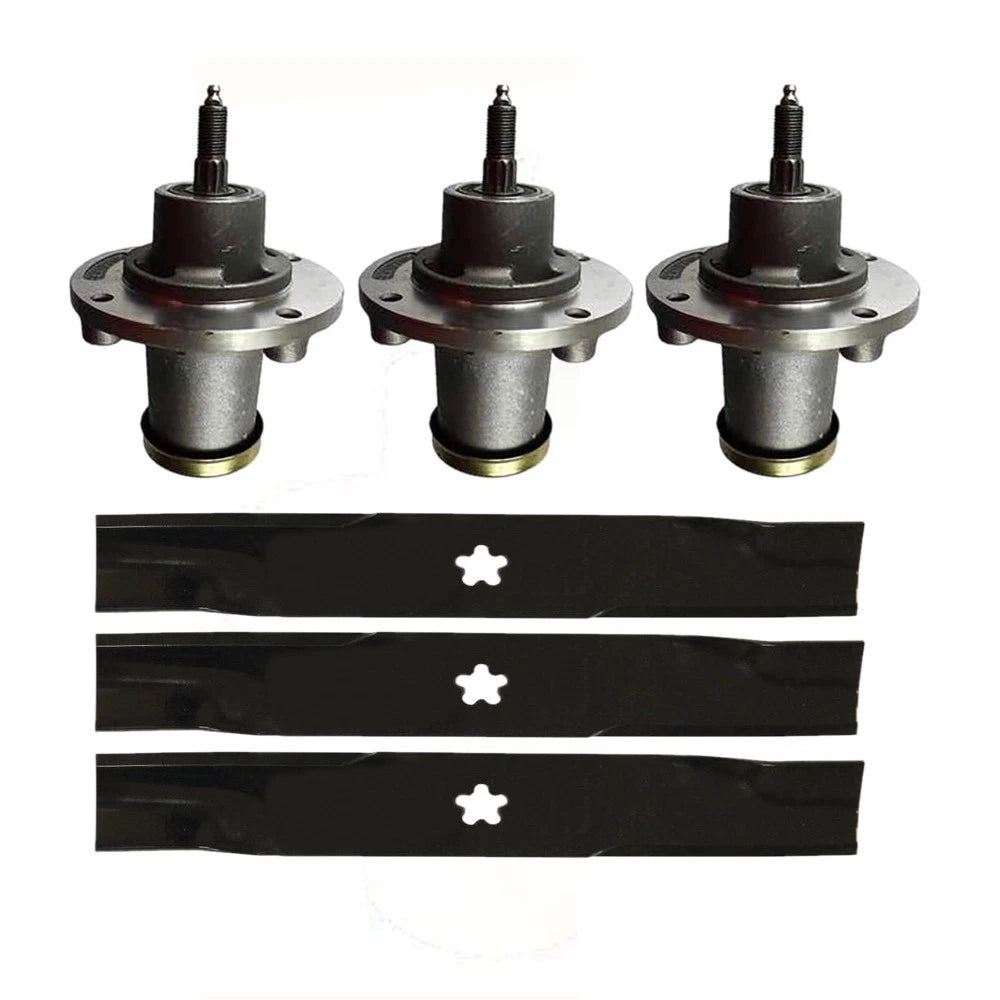 Spindle Blade Kit Fits Husqvarna 42" Decks 4217 4220 4624 4822 4824