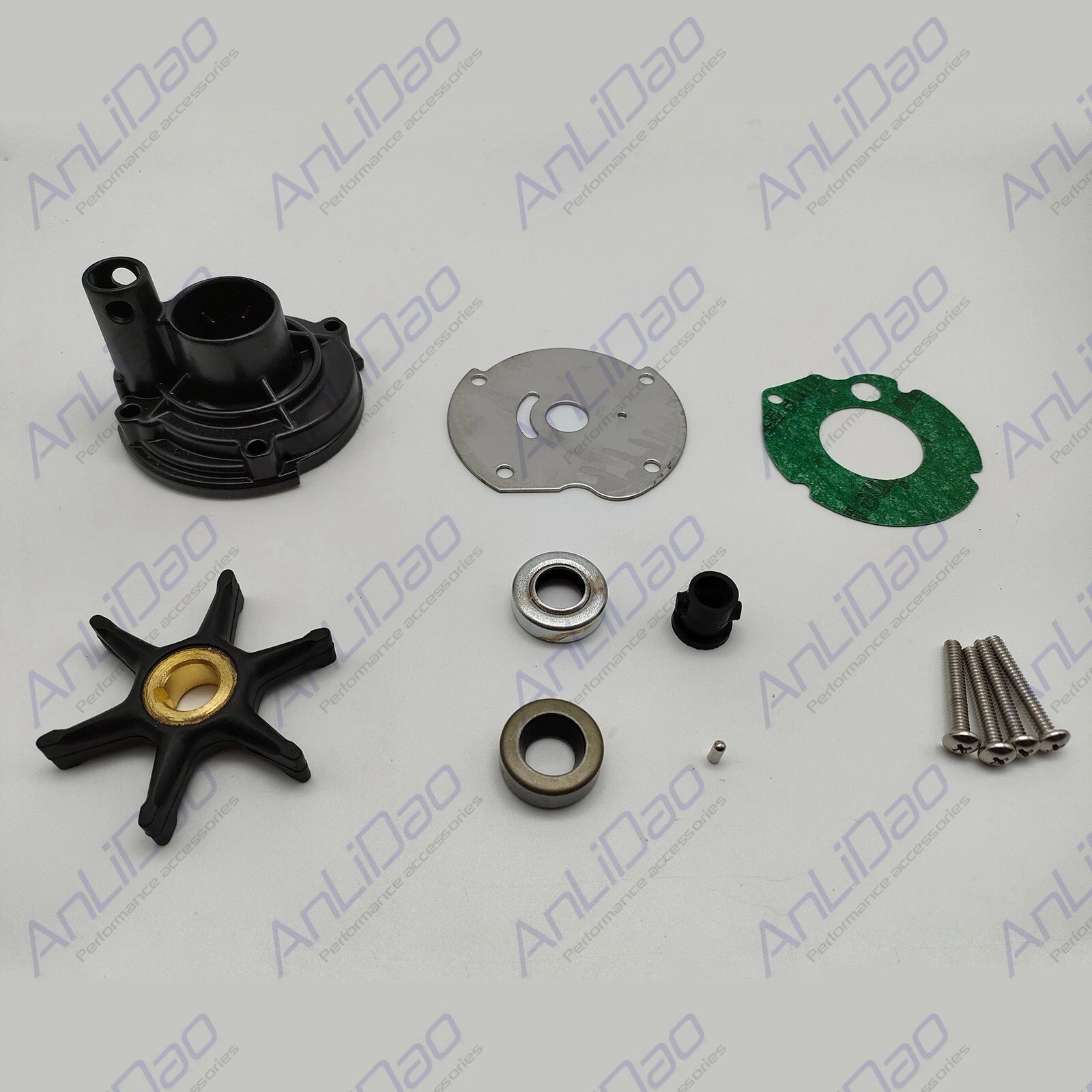 Replacement Fit Johnson Evinrude Outboard 9 1/2hp 10hp New Water Pump