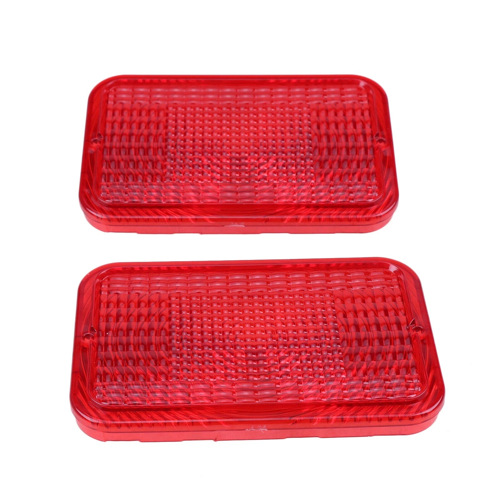 2x Red Taillight Lens Lvu18747 For John Deere 1023e 1025r 2032r 4120