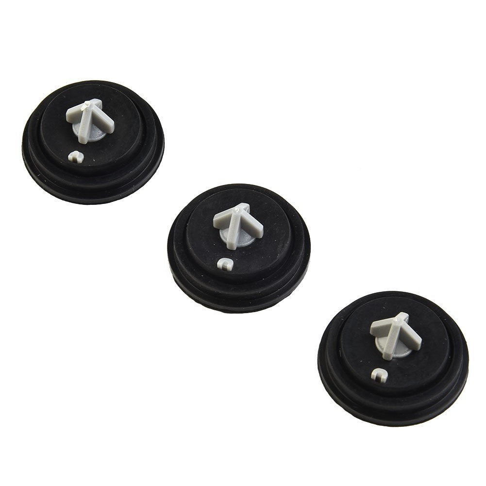Black Rubber Inlet Fill Valve Diaphragm Gasket