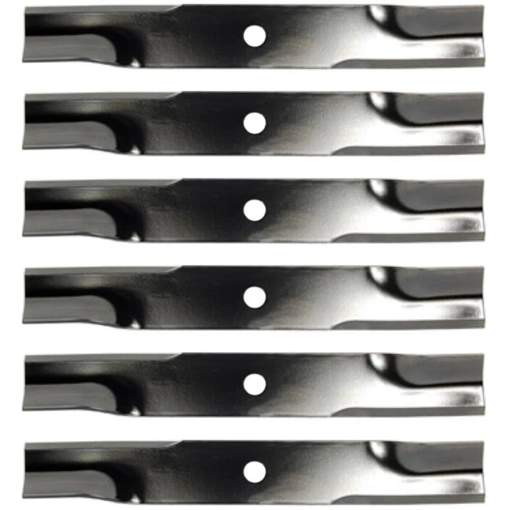 (6) Fits Hi-lift Blades Replaces Tank Commercial 50" Deck Ztr