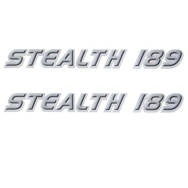 Misty Harbor Pontoon Boat Decals Gray Stickers by Misty Harbor