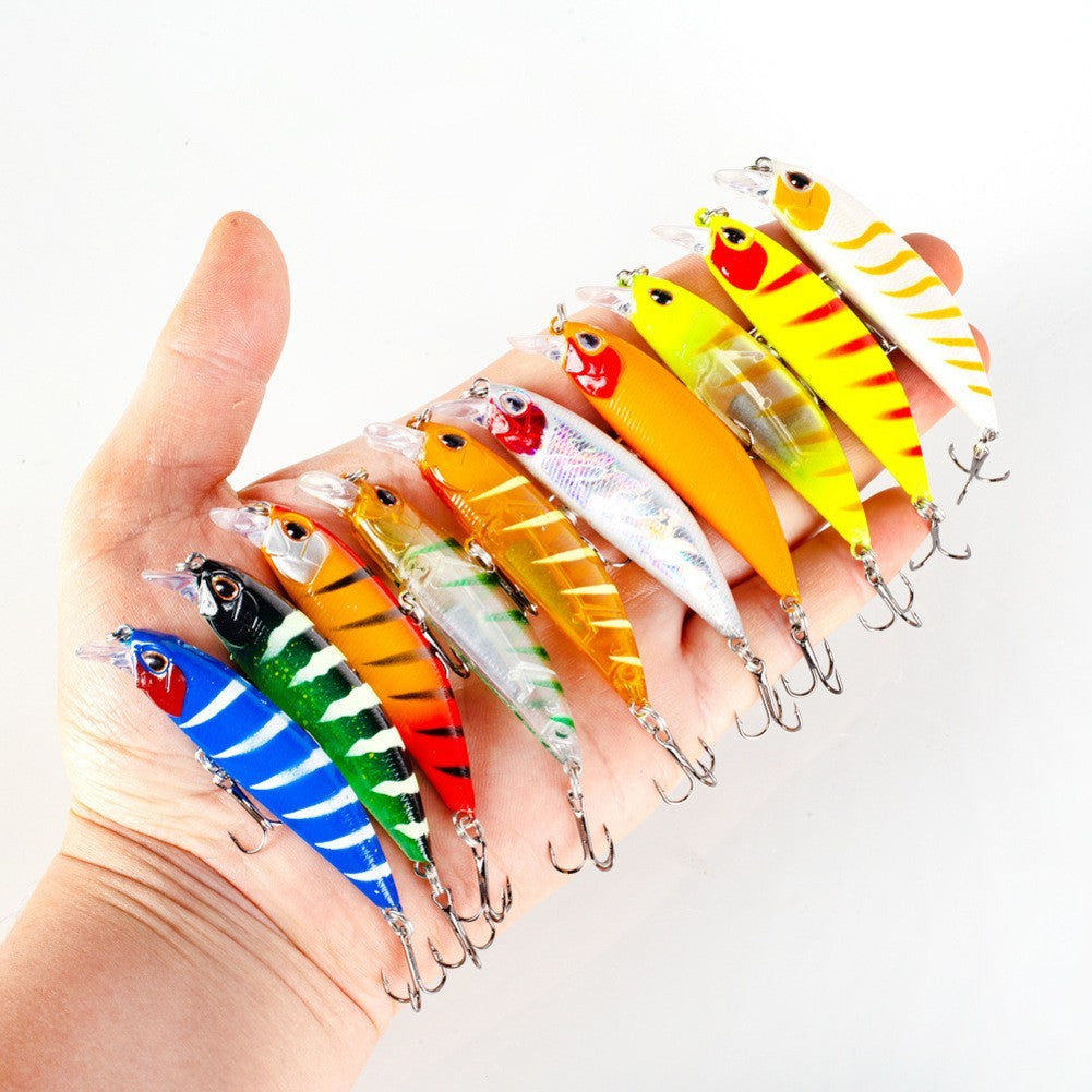 Sinking Minnow Lure with Vibrant Colors