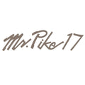 Decal Lund Mr. Pike Pewter Vinyl 17 1/2 x 4 3/4 Inch by Lund