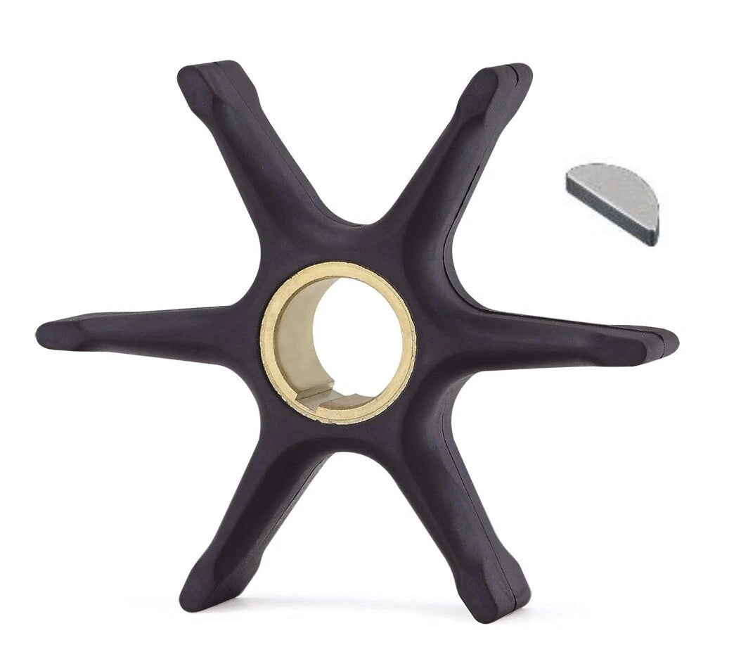 Water Pump Impeller With Key For Omc Sterdrive 100-300 Hp 379475