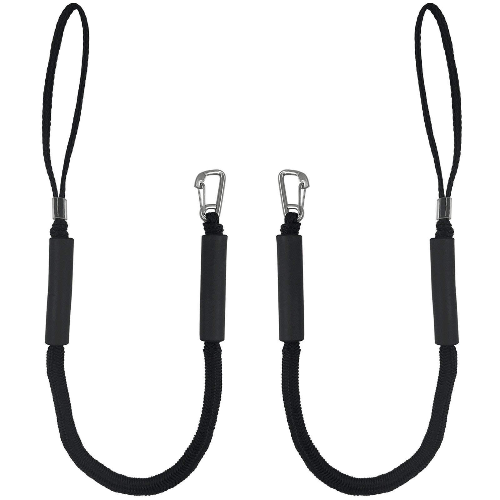 Elastic Bungee Mooring Line 4-5ft with Hook and Float by Unbranded