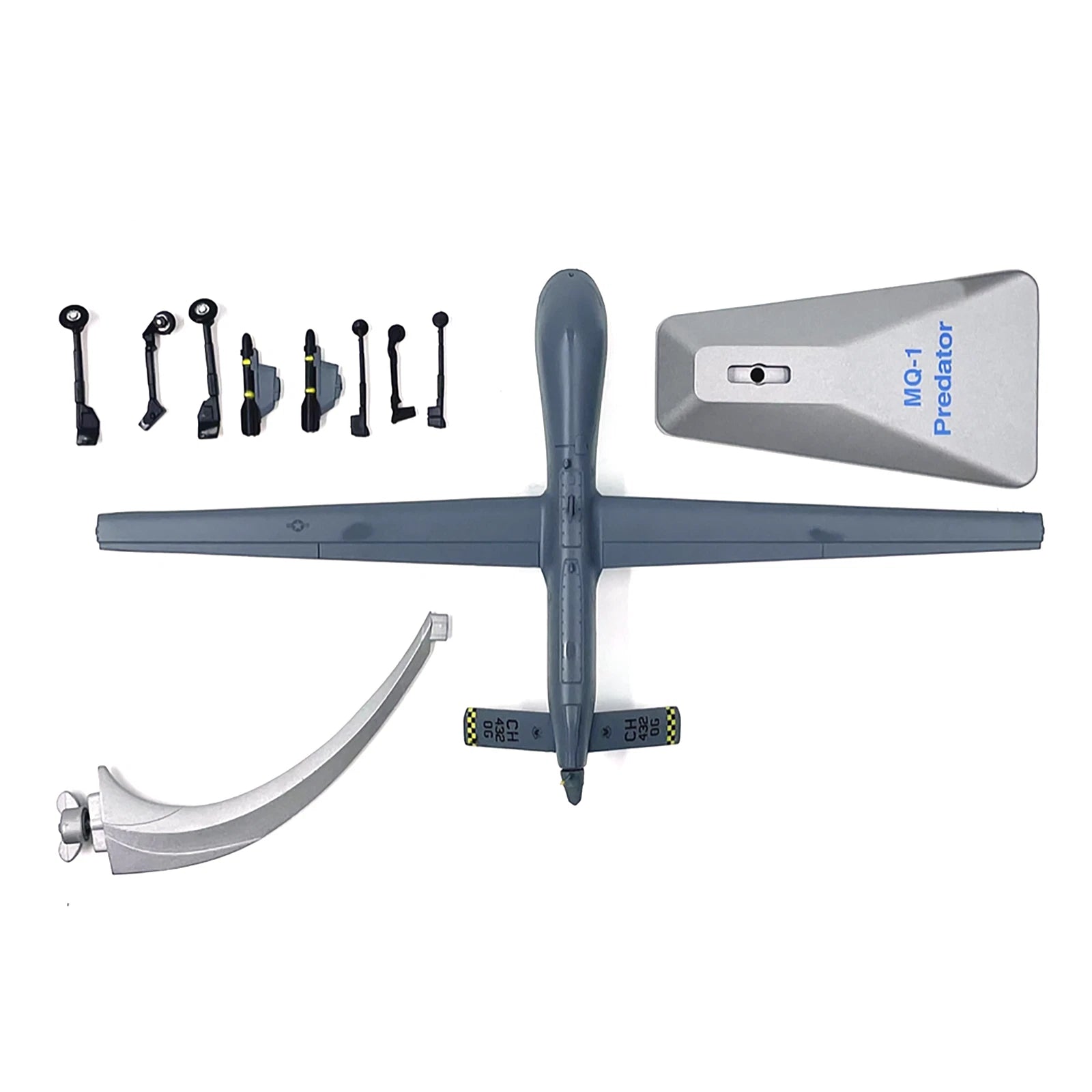 1:72 Mq-1 Predator Drone Reconnaissance Uav Alloy Aircraft Model