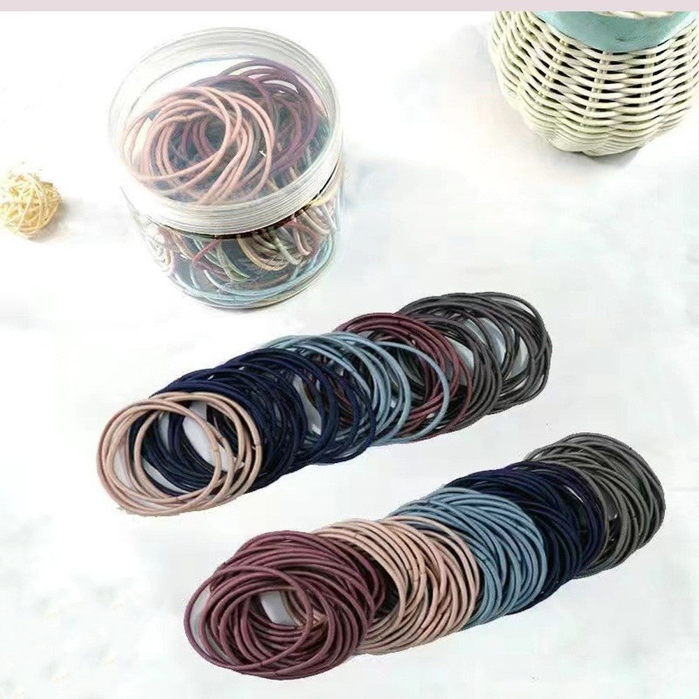 Minimalist Korean Hair Ties 2mm