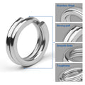 Hook Connectors Lure Rings Heavy-duty Construction