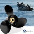 48-19640a40 | 10 3/8x13 Boat Propeller 10 Spline Fit Mercury 9.9-25