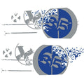MasterCraft Graphic Decal X35 Mediterranean Blue by MasterCraft