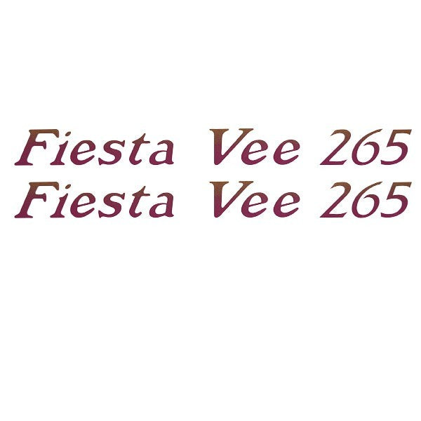 Rinker Boat Brand Decal Fiesta Vee by Rinker