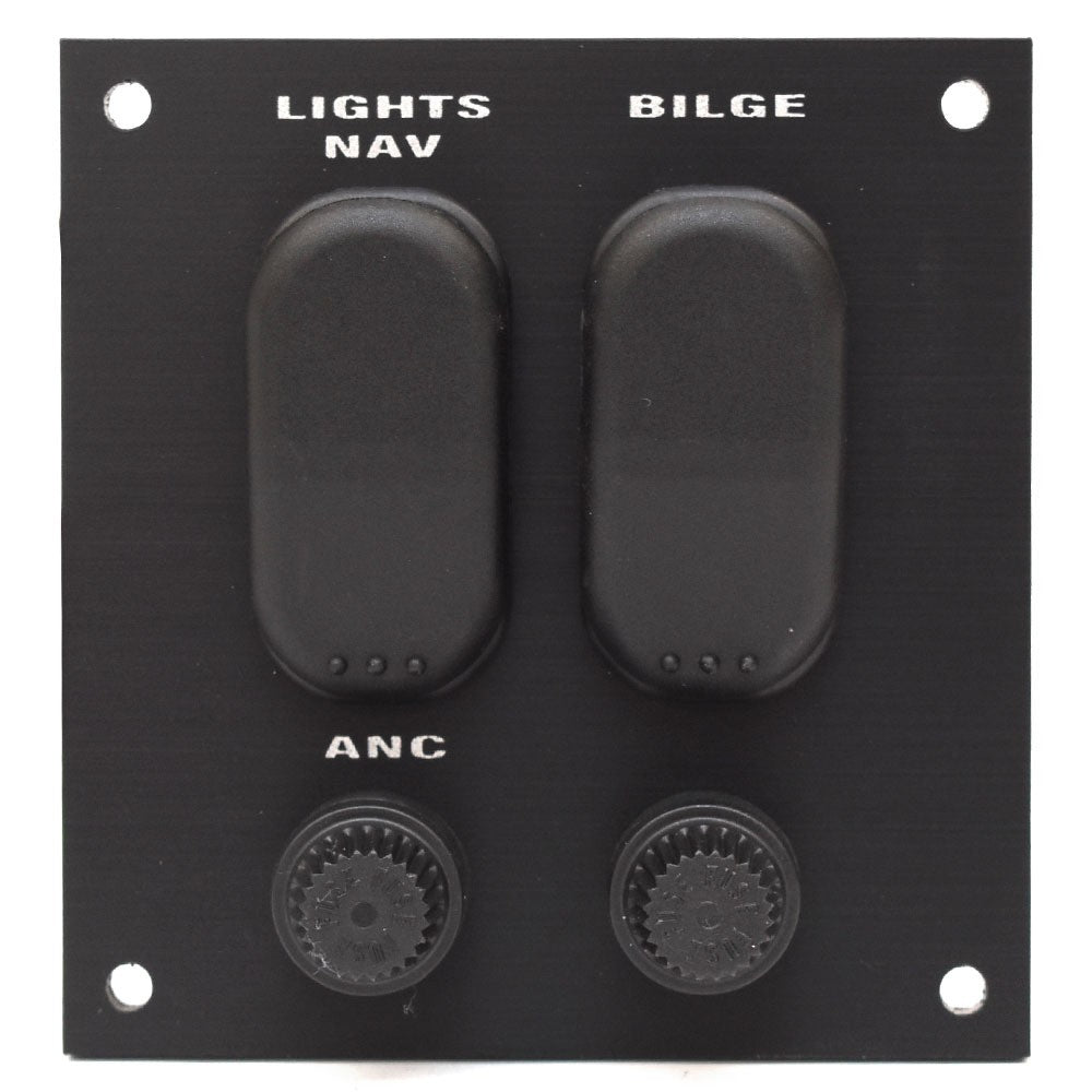 Tracker Boat Switch Panel Black Plastic by Tracker