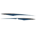 Tracker Boat Graphic Decal Stickers Blue 85 x 5 1/2 Inch by Tracker