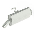 Mbrp Single Slip-on System With Oval Sport Muffler Chrome For