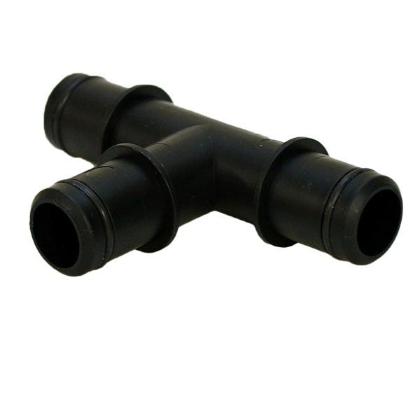 Standard Boat T-Fitting | 3/4 Inch Hose Connection Black Plastic by Standard