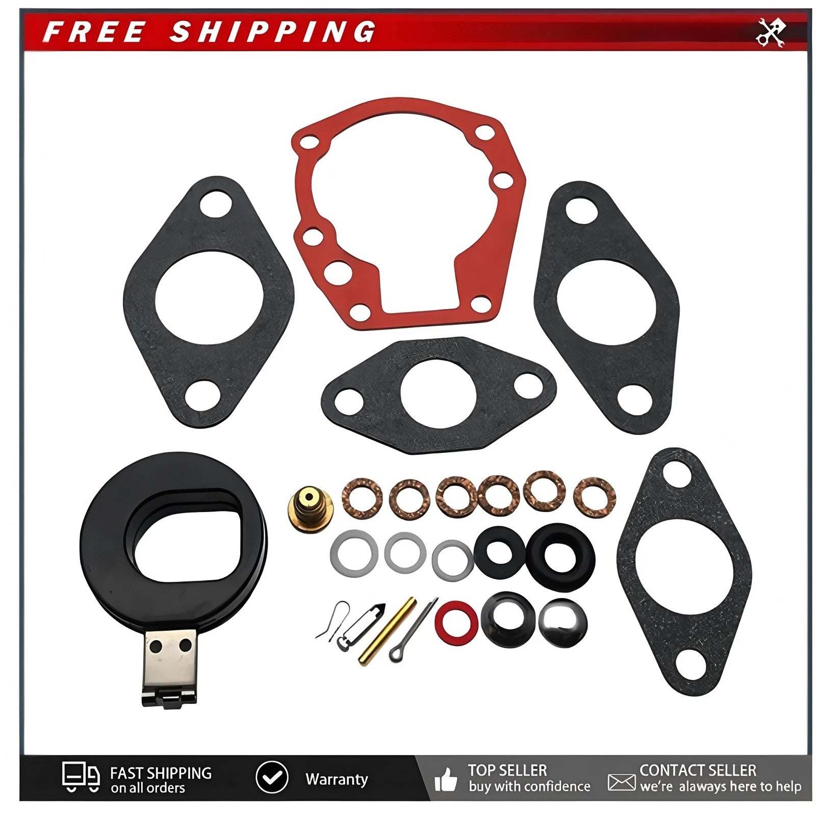 Sierra 18-7043 Glm 40510 Johnson Equipment Essential Carb Repair Kit