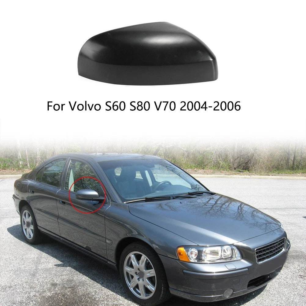 Easy To Use Left Wing Mirror Cover Cap For S60 S80 V70 2004 2006 Oe