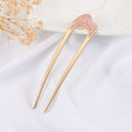 Metal Alloy Hairpin Fork Stylish Lightweight Clip