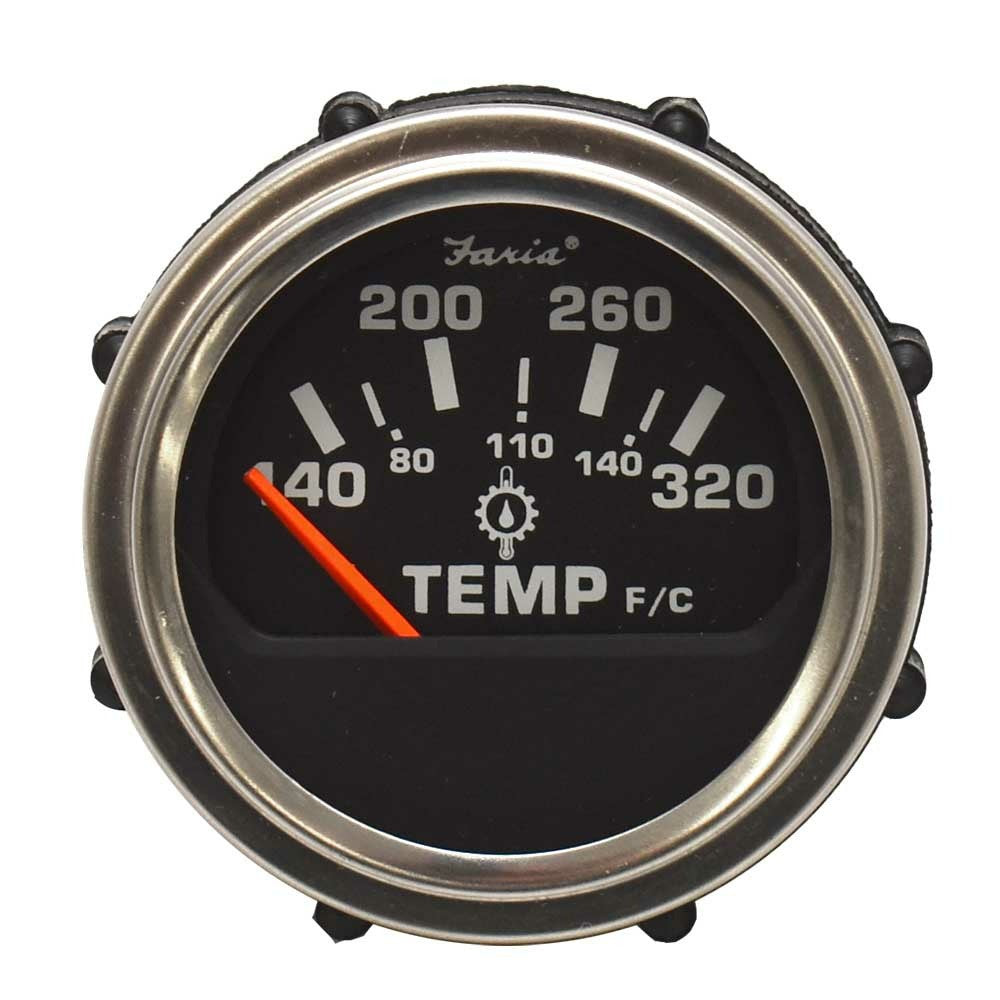 Oil Temperature Gauge Faria 2 Inch Heavy Duty by Faria