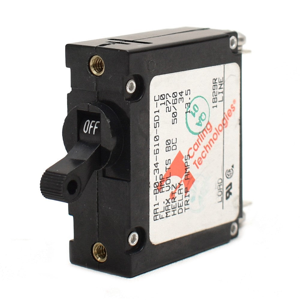 Carling Boat Toggle Breaker 10A 277VAC/80VDC by Carling
