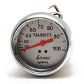 Livorsi Boat Speedometer 100 MPH 3 1/4 Inch Silver by Livorsi