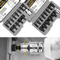 Diverse Applications 14pcs Hand Tool Hex Bit Sockets In Organizer Case