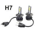 2pc H7-LED Headlight 200W 20000lm Hi/low Set Bulbs Beam 6000k-canbus