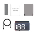 Universal Heads Up Display With 5V Power Supply And Large Font For