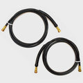 Seastar Hydraulic Steering Hose Ho5910a | 10 Ft Black (Set Of 2)