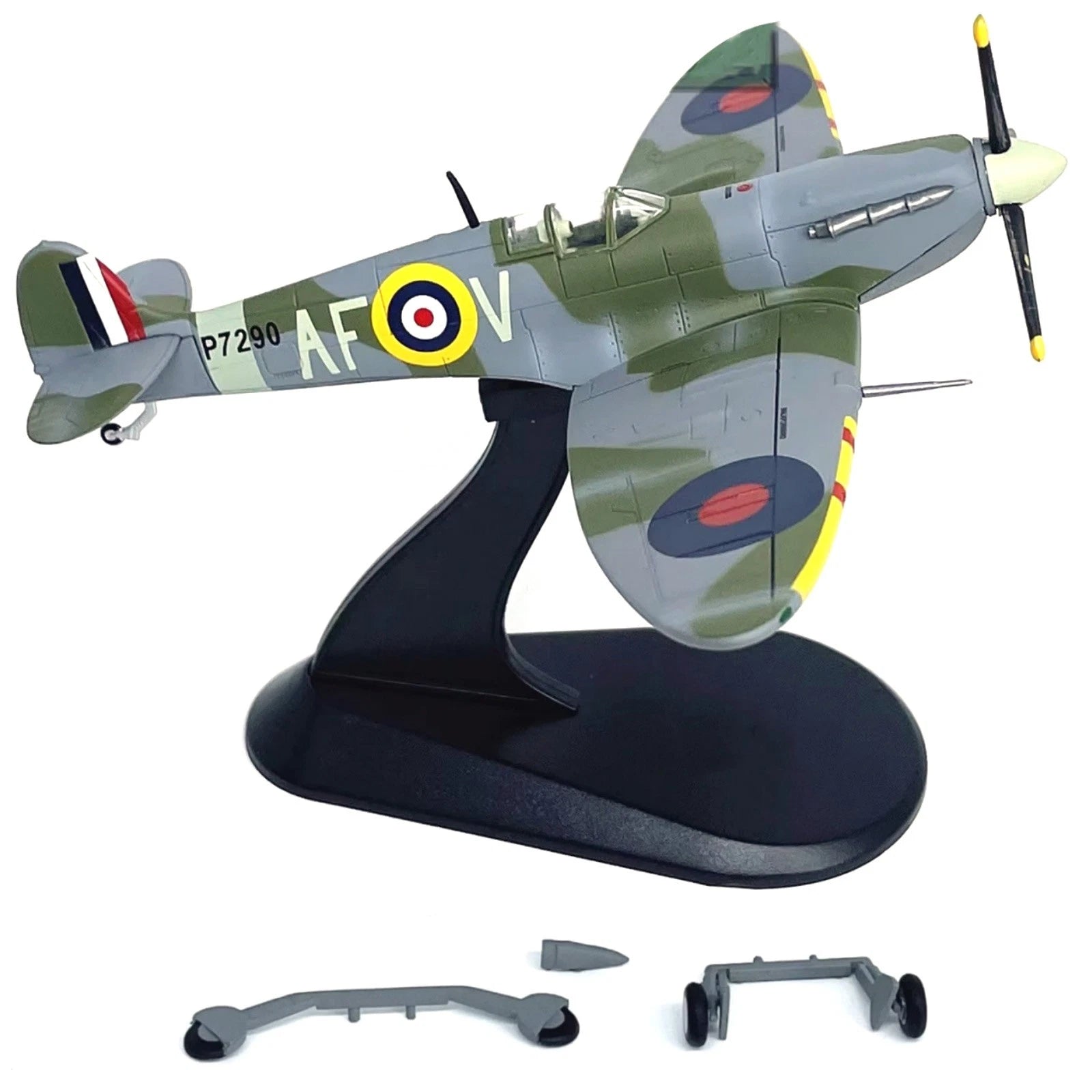 Spitfire Mk Vb Fighter 13cm Diecast Metal Model 1/72 Scale Aviation