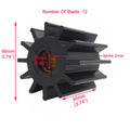 Flexible Impeller For Jabsco 17938-0001 Cef 500163 Volvo 3830459